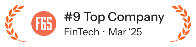 9th Top company in march 2025 badge